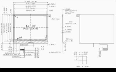 China Eink Epaper Display Module Etiqueta eletrônica de prateleira Etiqueta de preço Ereader à venda