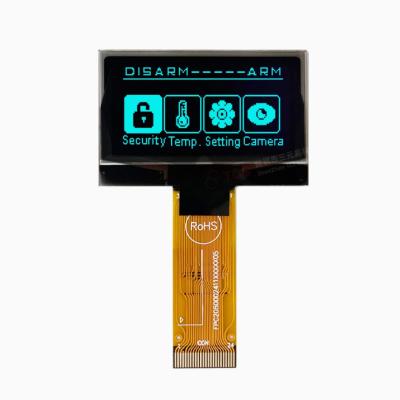 China 1.54 Inch Blue OLED Screen 128*64 DOT Matrix SSD1309 Driver Monochrome LCD Display for sale