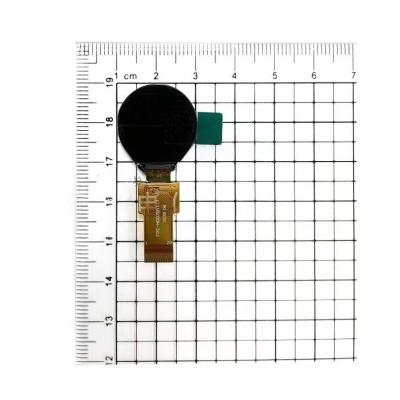 China 0.75 inch TFT round display module 160*160 dots  4SPI/18BIT interface driving IC GC9D01N for sale