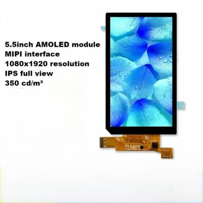 China 5.5 inch 1080*1920 AMOLED color high-definition display screen is widely used in scenarios such as handheld devices. for sale