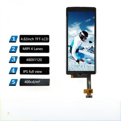 China 4.82 Inch TFT LCD Display Assembly 480*1120 Resolution for sale