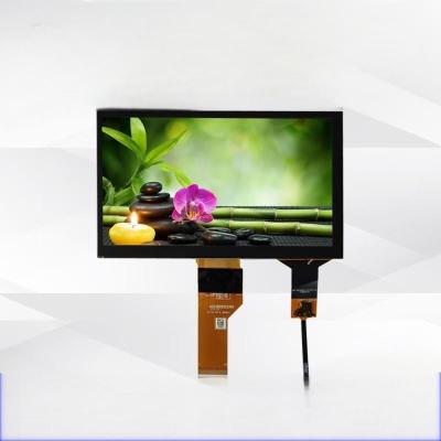 China 7 - inch LCD capacitive touch screen, 1024*600 high - definition LCD screen assembly, industrial display touch assembly for sale