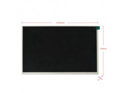 China 10.1 Inch Tft Lcd Display 1280×800 Resolution,1000c/d sunlight readable ,20 Pins LVDS for sale