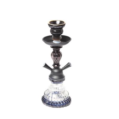 China 2021 Hot Selling Smoking Set 2021 Portable Colorful Hookah Hose Hookah Hookah Colorful Shisha Glass Smoke Hookah for sale