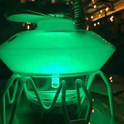 China Other Premium Electric Hookah Dinner Big Size With Led Light for sale