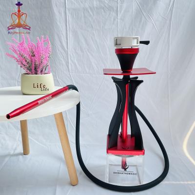 China Smoking Shisha 2021 New Arrive Premium Stainless Steel Luxury Hookah Shisha Small Size Smoke Hookah Set With Full Set for sale