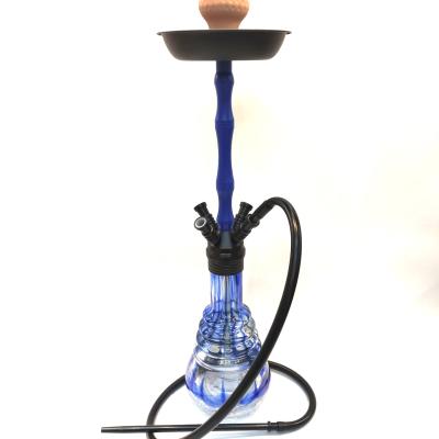 China Portable Arabian Aluminum Alloy Shisha Zinc Alloy 4 Hose Four Hose Smoke Bottle Hookah Stem Set Kit for sale