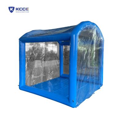 China 0.6mm pvc tarpulin inflatable disinfection channel/outdoor inflatable disinfection tent tunnel/disinfection tent for sale