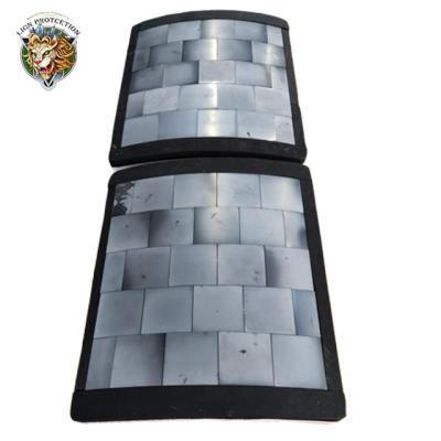 China Military PE Lion Factory direct NIJ IV Security Protection Single SIC+PE Plate Bulletproof ISO9001 Accepted 250*300mm Curved 5 Years for sale