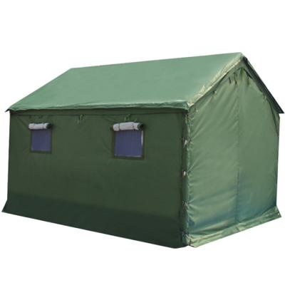 China Custom Water Proof Army Rescue Waterproof Military Tent Cotton Outdoor Canvas Tents for sale