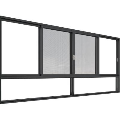 China ZEKIN HM168 High Quality And Simplicity Lightweight Luxury Sliding Sliding Windows Stainless Steel Windows for sale