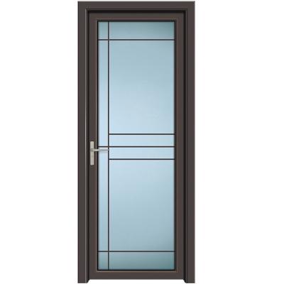 China Factory Price Modern Aluminum Frame Zekin Bathroom Glass Swing Door Durable And Beautiful Swing Door for sale