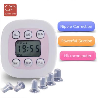 China 2021 Girl Pregnant Women Nipple Correction Device Correct Flat Tits Flex Microcomputer Automatic Massager Electric Breast Pump 105*100*50MM for sale