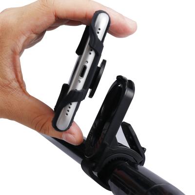 China Anti-Slip/Universal Design/360 Degree Rotation/New Sturdy And Safe Mobile Phone Bracket 360 Degree Rotation Motorcycle Bicycle Bike Mount Phone Holder for sale