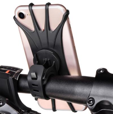 China Anti-Slip/Universal Design/360 Degree Rotation/Amazon Best Seller Sturdy And Safe Universal Bicycle Mount Mobile Cell Phone Holder Motorcycle Bike Phone Holder for sale