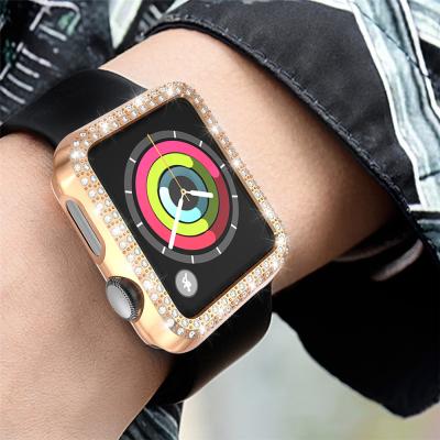 China Fanshion Watch Case Cover Protector Case For Apple Watch Apple Watch Case Compatible PC Platting Full Cover Protector Apple Watch Series 6 Covers for sale