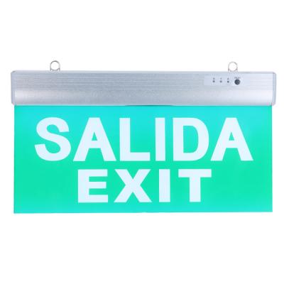 China Other Rechargeable Led Emergency Light Exit Sign Light for sale