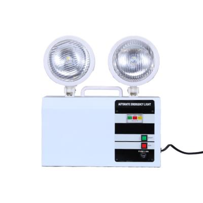 China Camping 2*3w Two Spots Emergency Light Automatic Led Emergency Light With CE And Rohs for sale