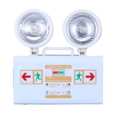 China Camping 2*3w two sopts automatic LED fire emergency light with CE and Rohs for sale