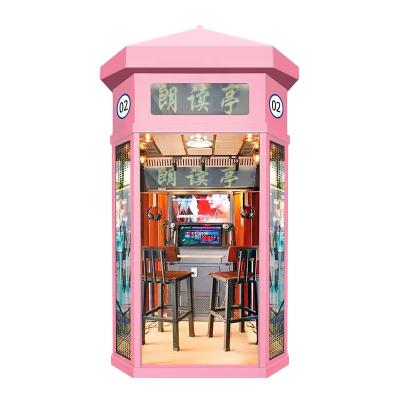 China New Design Learning Chinese Sound Proof Recording Studio Booth/Voice Recording Booth/Recording Booth Reading Booth for sale