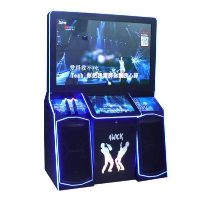 China Material+Acrylic+Retro Light CD Player Touchsmart System Blue Tooth Ktv Karaoke Free Standing Coin Operated Jukebox for sale