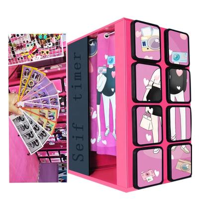 China Self Service Photo With Printer Public 3D Photo Booth Korean Photobooth/Wedding Photobooth/Photobooth For Sale for sale