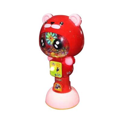 China Japanese Material Tomy Gacha Charm Toys Gold Gumball Vending Machine Gashapon Blister Gumball Vending Machine Capsules for sale