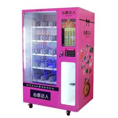 China Intelligent Custom Package Hair Vending Machine Touch Screen /Vending Lash Vending Machine For Hair Weave 199*129*85cm for sale