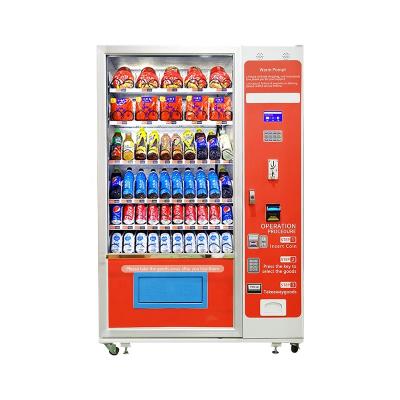 China Barber Cut Lashes Combo Snack Drink Vending Machine Vending Beauty Machines For Foods And Beverages 1400*850*1950MM for sale