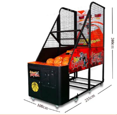 China Folding Basketball Arcade Game Machine Games Basketball Coin Operated Basketball Machine PDL for sale