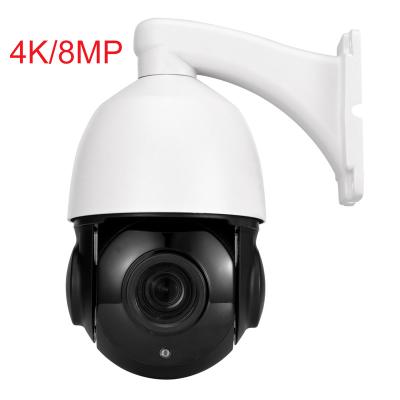 China Human Motion Tracking 8MP 4K HD Outdoor Camera Smart P2P 20X POE Zoom CCTV 4K PTZ IP Auto Tracking Camera for sale