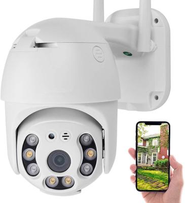 China Human Motion Tracking 5MP Auto-Tracking 1080p wifi outdoor security camera ptz Two Way Audio IP Camera for sale