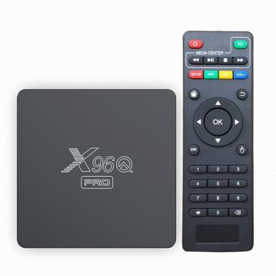 China Factory Supply KOD 17.6/18.2 Pro TT TV Player High Quality Design X96 Q Box Android 4k Set Top TV Box X96q Pro for sale