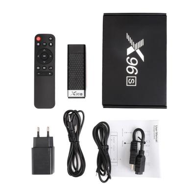 China KOD 18.2 TV Mini TV Dongle Amlogic S905Y2 x96S 2gb 16gb 4GB 32GB WiFi BT 4.2 TV Box Stick X96S Android 9.0 Smart for sale