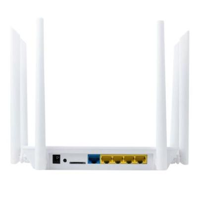 China 4g 6 Antenna LTE Router Support Sim Card 3G 4G 2.4G+5G 1200MB LAN Supported OEM Outdoor Home VPN Router for sale