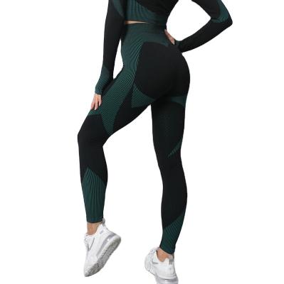 China 2021 Breathable Warm Solid Lift Workout Leggings For Women Customized Yoga Pants Fitness Legging High Waisted Yoga Pants for sale