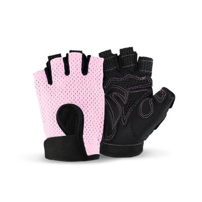 China Wholesale Unisex Fitness Breathable Gloves Sports Fitness Weightlifting Gym Fingerless Gloves for sale