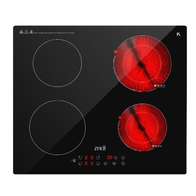 China High end wholesale hotel fashion kitchen appliances 4 head induction cooker with ceramic induction cooker for sale