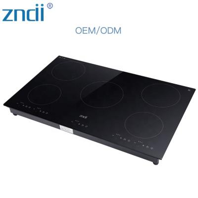 China 220V Hotel Home Use And Commercial Use 5 Head Induction Cooker With You Eye Induction Stove for sale