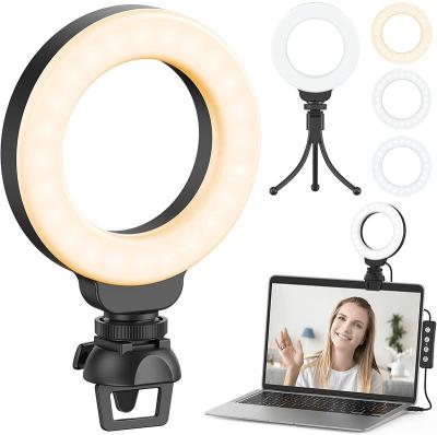 China Selfie Makeup Ring Light Photography Face Detection Clip Desk 4