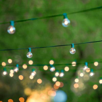 China Plastic Globe String Lights Edison Vintage Bulbs Hanging Sockets for Indoor and Outdoor Decor for sale