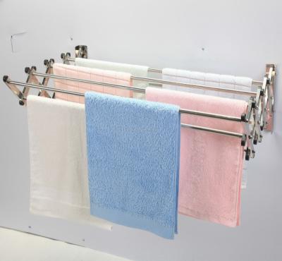 China Wholesale MR-VP8 Durable 8 Rods Towel Drying Rack Wall Mounted for sale