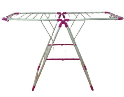 China BS-6018-P workable outdoor metal hanger with shoe stretcher clothes rack airer manufacturer wholesale for sale