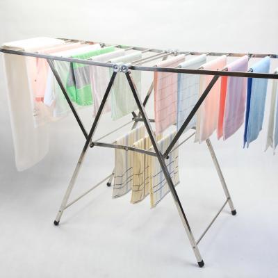 China HFG7019C Stainless Steel Transitional Folding Clothes Drying Rack For Drying Hanger Clothes for sale