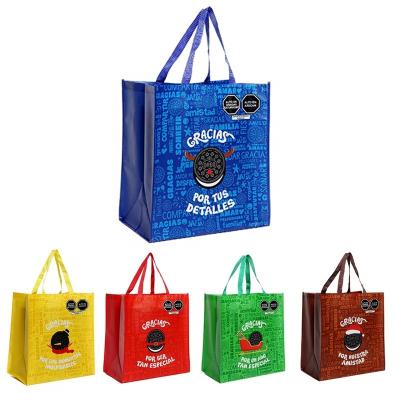 China Eco-friendly cheap market supermarket bolsa ecologica reusable recycled promotional non woven bag Peru eco-friendly for sale