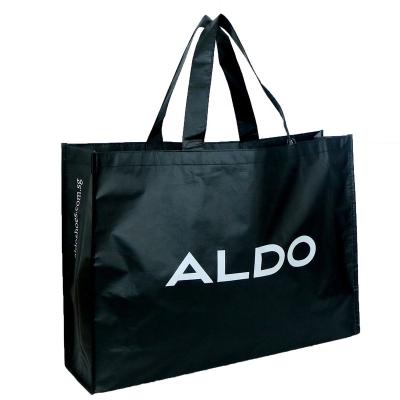 China Singapore Market Brand Eco-Friendly 100% Reusable RPET Store Recycle Tote Bag for sale