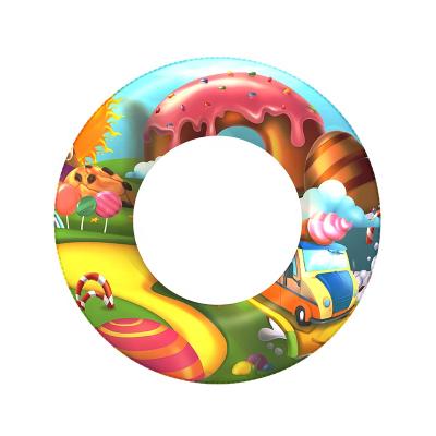 China Outdoor Inflatable Water Fun Thickened Pool Rings Manufacturers To Provide Custom Water Toys for sale