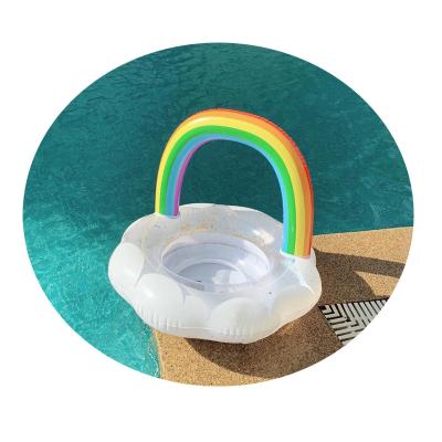 China Baby Child Entertainment Inflatable Swimming Ring Water Swimming Float Ring With Seat for sale