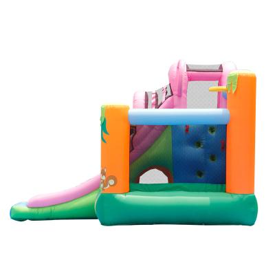 China Factory hot sale cheap eco-friendly PVC/oxford cloth inflatable slide jumping bouncy castle for kids for sale