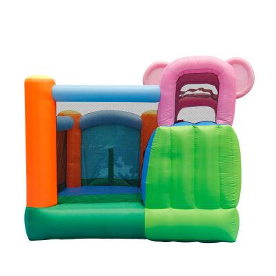 China Eco-friendly Funny Inflatable Bouncy Castle House PVC/Oxford Cloth Kids Outdoor Jumping Combo Inflatable Bouncer With Slides for sale